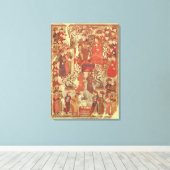 Toile Mme Supp. Pers.Genghis Khan et sa femme (Insitu (Plancher de Bois))