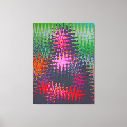 Toile Moaning Mona Lisa Abstraite Oil (Recto)