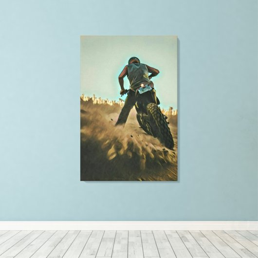 Toile mocycle toxique pour papa (Insitu (Plancher de Bois))