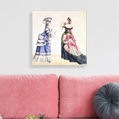 Toile Mode femme des années 1860 (Insitu(Salon))