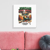 Toile Mode Jordan Objectif Squelette Nations Attaquant D (Insitu(Salon))