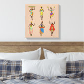 Toile Mode tribale des femmes africaines (Insitu(Chambre))