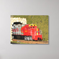 Modèle Chemin de fer no 11 Canvas