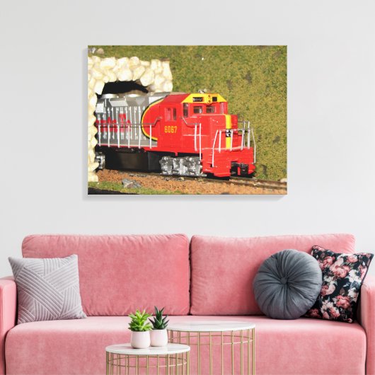 Toile Modèle Chemin de fer no 11 Canvas (Insitu(Salon))