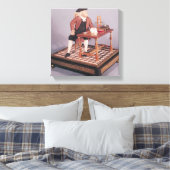 Toile Modèle de Benjamin Franklin à sa table (Insitu(Chambre))