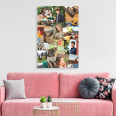 Toile Modèle de collage de photos qui se chevauchent de (Insitu(Salon))