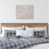Toile Modèle de fleur de jasmin de William Morris (Insitu(Chambre))