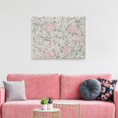 Toile Modèle de fleur de jasmin de William Morris (Insitu(Salon))
