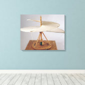 Toile Modèle de reconstruction du design de da Vinci (Insitu (Plancher de Bois))