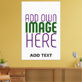 TOILE MODÈLE DE TEXTE D'IMAGE BLANCHE SIMPLE MODERNE (Insitu(Salon))