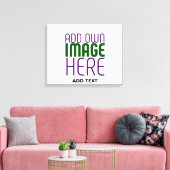 TOILE MODÈLE DE TEXTE D'IMAGE BLANCHE SIMPLE MODERNE (Insitu(Salon))