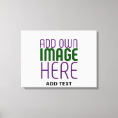 TOILE MODÈLE DE TEXTE D'IMAGE BLANCHE SIMPLE MODERNE (Recto)