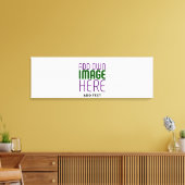 TOILE MODÈLE DE TEXTE D'IMAGE BLANCHE SIMPLE MODERNE (Insitu(Salon))