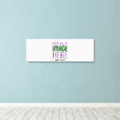 TOILE MODÈLE DE TEXTE D'IMAGE BLANCHE SIMPLE MODERNE (Insitu (Plancher de Bois))