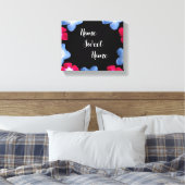 Toile Modèle de variété rose noire (Insitu(Chambre))