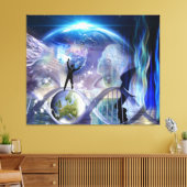 Toile Modèle d'éveil de l'ADN (Insitu(Salon))