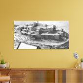 Toile Modèle du Krak des Chevaliers, modèle (Insitu(Salon))