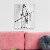 Toile Modèle d'un cavalier carolingien (Insitu(Salon))