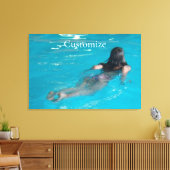 Toile Modèle féminin natation Thunder_Cove (Insitu(Salon))