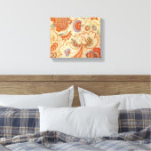 Toile Modèle floral antique de Chintz Paisley (Insitu(Chambre))