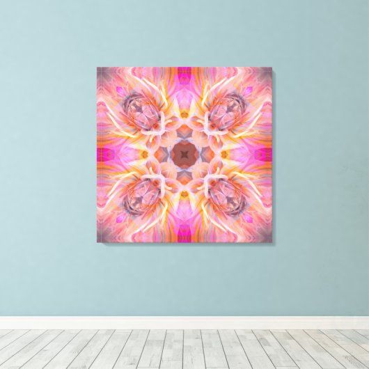 Toile Modèle floral chic (Insitu (Plancher de Bois))