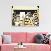 Toile Modèle funéraire d'un atelier de menuiserie (Insitu(Salon))