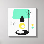 Toile modèle moderne de lampe du milieu du siècle (Recto)