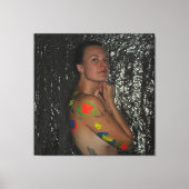 Toile Modèle Peint Corps (Recto)