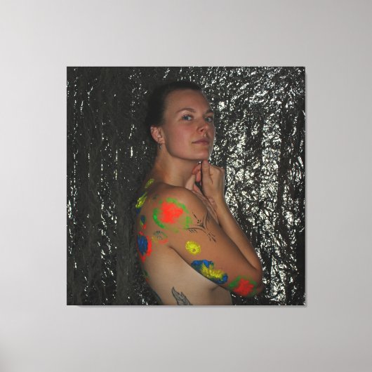 Toile Modèle Peint Corps (Recto)