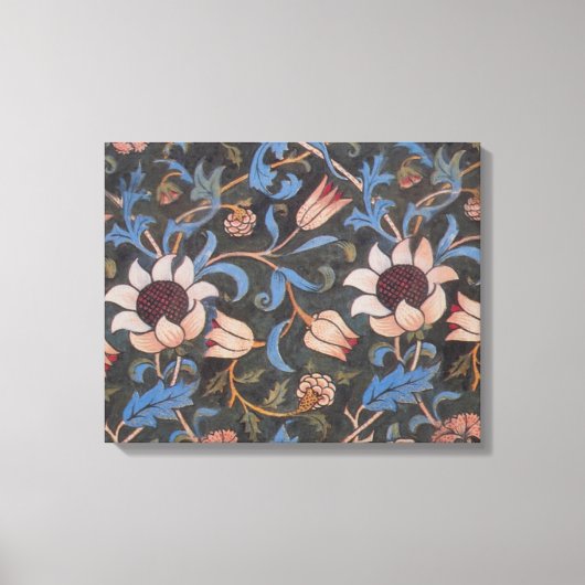 Toile Modèle William Morris Evenlode : Vintage Moody (Recto)