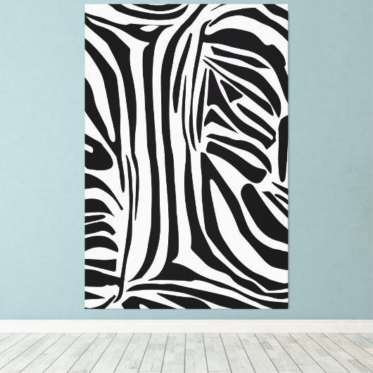 Toile Modèle Zèbre (Insitu (Plancher de Bois))