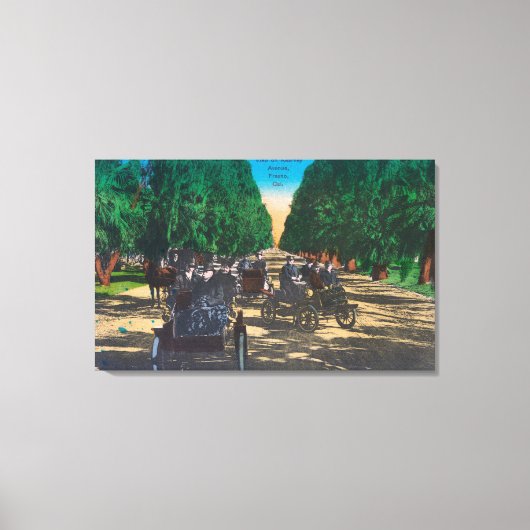 Toile Modèles T sur Kearney AvenueFresno, CA (Recto)