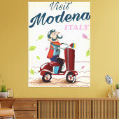 Toile Modena Italie poster de voyage Scooter (Insitu(Salon))