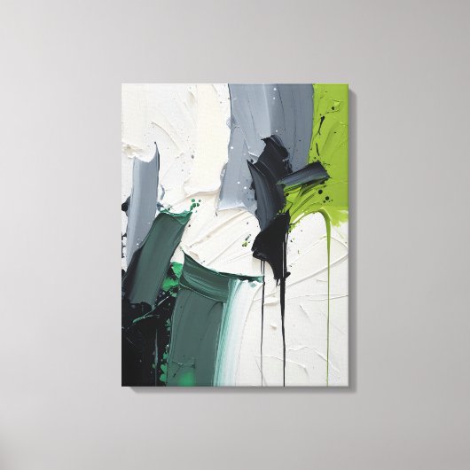 Toile Modern Abstract Painting Canvas Print (Recto)