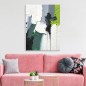 Toile Modern Abstract Painting Canvas Print (Insitu(Salon))
