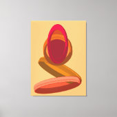 Toile Modern Abstract Ring Harmony and Calm (Recto)