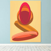 Toile Modern Abstract Ring Harmony and Calm (Insitu (Plancher de Bois))