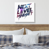 Toile Modern Ambition and Hustle Graphic (Insitu(Chambre))