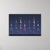 Toile Modern Bauhaus geometric pattern (Recto)