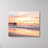 Toile Modern Beach Sunrise Wallpaper Arrière - plan (Recto)