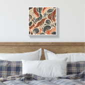 Toile Modern Boho Leopard Print - Abstract Animal Skin a (Insitu(Chambre))