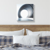 Toile Modern Minimalist Circular Architecture Art - Abst (Insitu(Chambre))