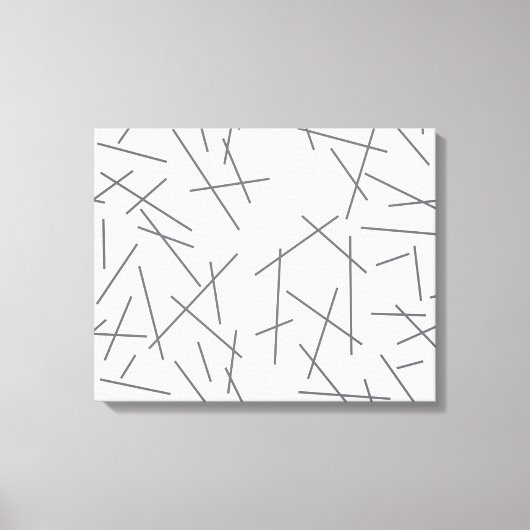 Toile Modern, simple, messy graphic line pattern (Recto)