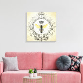 Toile Modern vintage french queen bee (Insitu(Salon))