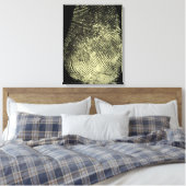 Toile moderne à empreinte digitale en boucle inver (Insitu(Chambre))