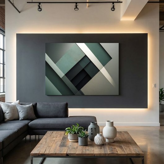 Toile Moderne Abstrait S'Intègre Parfaitement dans une C