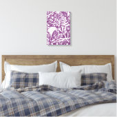 Toile Moderne Botatanique Floral Purple (Insitu(Chambre))