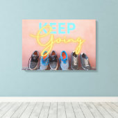 Toile Moderne Continuer à devenir motivationnel (Insitu (Plancher de Bois))