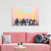 Toile Moderne Continuer à devenir motivationnel (Insitu(Salon))