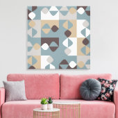 Toile Moderne du milieu du siècle - Caramel au chocolat  (Insitu(Salon))